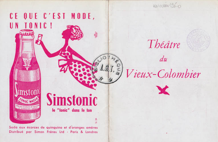 Les programmes de Théatre de l\